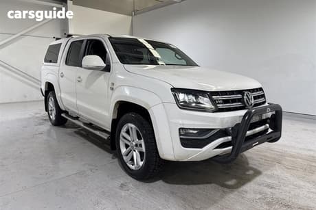 White 2018 Volkswagen Amarok Dual Cab Utility V6 Tdi 550 Highline