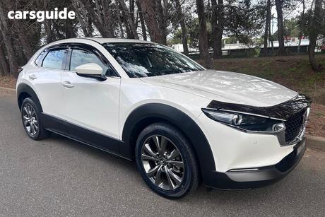 White 2022 Mazda CX-30 Wagon G25 Astina (Fwd)