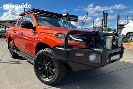 Orange 2021 Mitsubishi Triton Double Cab Pick Up Gsr (4X4)
