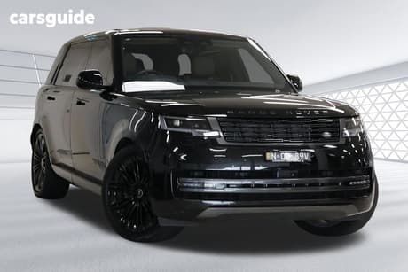 Black 2023 Land Rover Range Rover Wagon P530 Autobiography Lwb 7 Seat