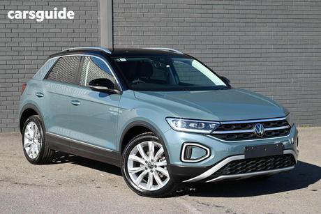 Blue 2023 Volkswagen T-ROC Wagon 110Tsi Style (Restricted Feat)
