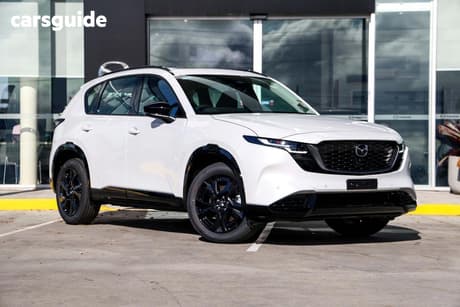 White 2026 Mazda CX-5 Wagon G25 Akera (Awd)
