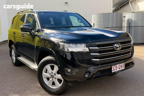 Black 2025 Toyota Landcruiser Wagon Lc300 Gxl (4X4)