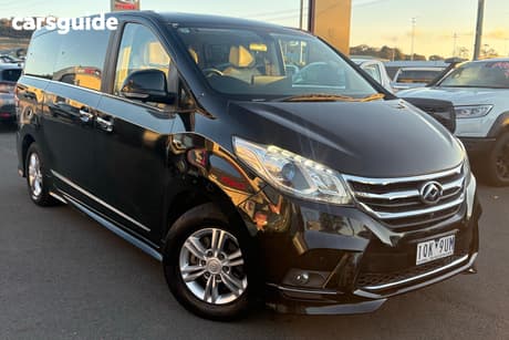 Black 2019 LDV G10 Wagon Executive (7 Seat)