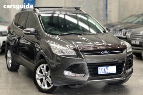 Grey 2015 Ford Kuga Wagon Trend (Awd)