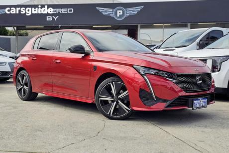Red 2022 Peugeot 308 Hatchback Gt