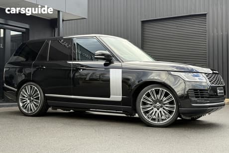 Black 2019 Land Rover Range Rover Wagon Vogue Sdv8 (250Kw)