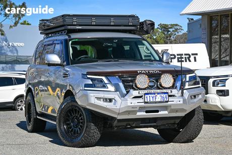 Silver 2021 Nissan Patrol Wagon Ti (4X4)
