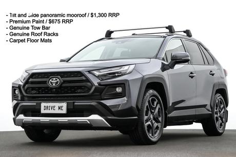 Grey 2022 Toyota RAV4 Wagon Edge (Awd)