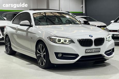 White 2014 BMW 2 Coupe 28I SPORT LINE F22 MY15 (AUG)