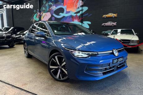 Blue 2025 Volkswagen Golf Hatchback Style