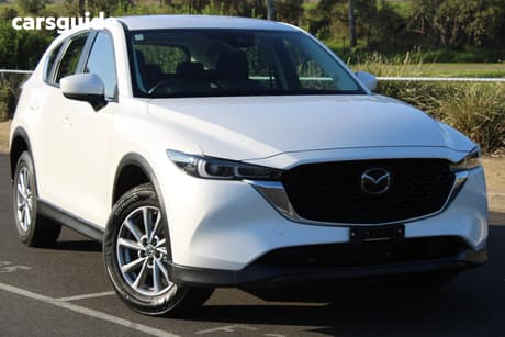 White 2022 Mazda CX-5 Wagon Maxx Sport (Fwd)