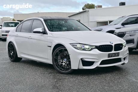 White 2018 BMW M3 Sedan Competition