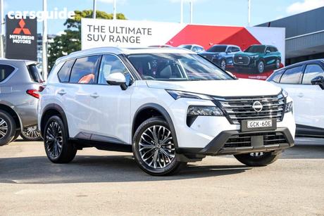 White 2026 Nissan X-Trail Wagon Ti (4Wd)