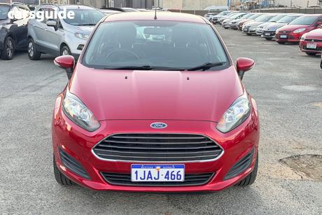 Red 2016 Ford Fiesta Hatchback Ambiente