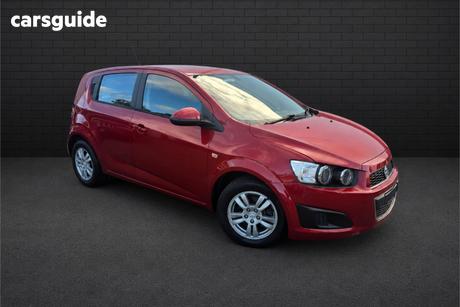 Red 2012 Holden Barina Hatchback
