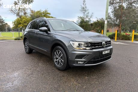 Grey 2017 Volkswagen Tiguan Wagon 132 Tsi Comfortline