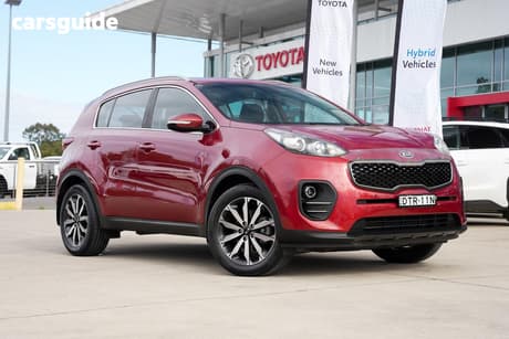 Red 2017 Kia Sportage Wagon Si Premium (Fwd)