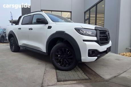 White 2026 GWM Cannon Dual Cab Utility Vanta (4X4)