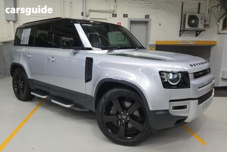 Silver 2020 Land Rover Defender Wagon 110 P400 Hse (294Kw)