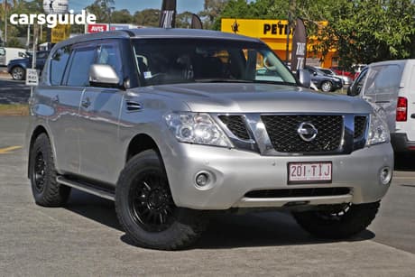 Silver 2012 Nissan Patrol Wagon Ti (4X4)