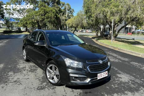 Black 2016 Holden Cruze Sedan Sri Z-Series