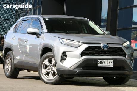 Silver 2022 Toyota RAV4 Wagon Gx (2Wd) Hybrid