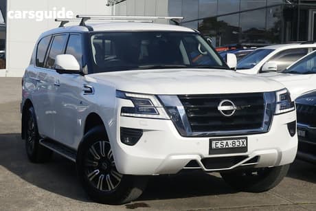 White 2022 Nissan Patrol Wagon Ti (4X4)
