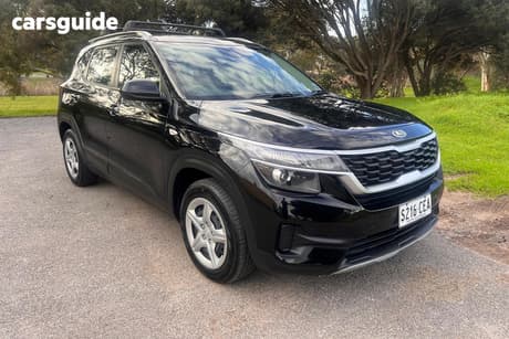 Black 2019 Kia Seltos Wagon S (Fwd)
