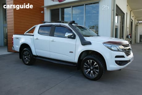 White 2018 Holden Colorado Ute Tray LTZ