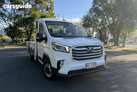 White 2022 LDV Deliver 9 Cab Chassis Lwb 3 Seat