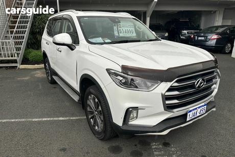 White 2022 LDV D90 Wagon (2Wd)