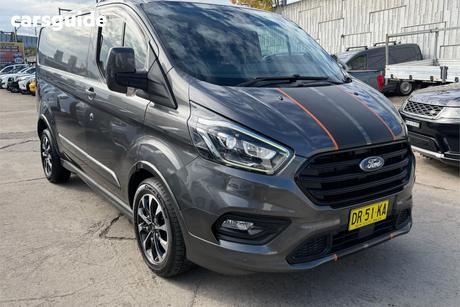 Grey 2021 Ford Transit Custom Van 320S Sport (Swb)