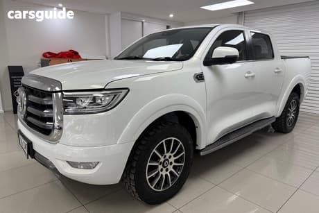 White 2021 GWM UTE Dual Cab Utility Cannon (4X2)