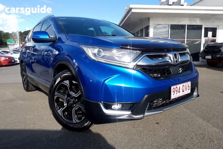 Blue 2019 Honda CR-V Wagon Vti-S (Awd)