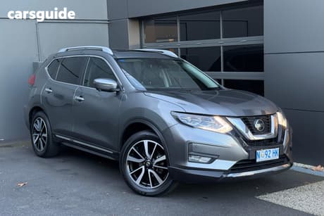 Silver 2021 Nissan X-Trail Wagon Ti (4Wd)