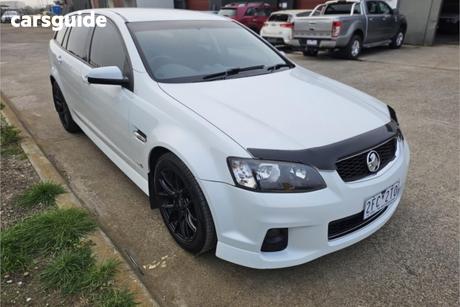 White 2013 Holden Commodore Sportswagon Sv6 Z-Series