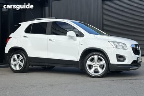 White 2016 Holden Trax Wagon Ltz
