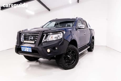 Blue 2016 Nissan Navara Dual Cab Utility St-X (4X4)