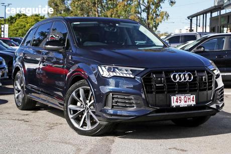 Blue 2023 Audi Q7 Wagon 45 Tdi Quattro Dynamic Black
