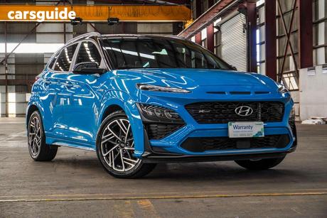Blue 2021 Hyundai Kona Wagon N Line Premium Srf (Awd)