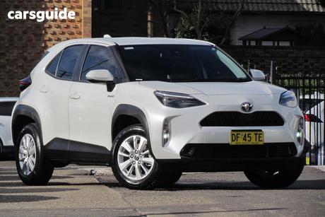 White 2022 Toyota Yaris Cross Wagon Gx Hybrid