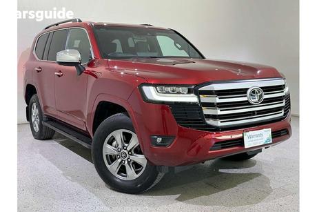 Red 2024 Toyota Landcruiser Wagon Lc300 Sahara (4X4)