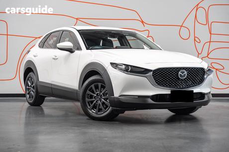 White 2024 Mazda CX-30 Wagon G20 Pure (Fwd)