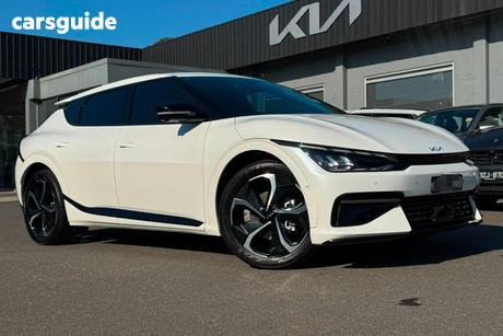 White 2022 Kia EV6 Wagon Gt-Line Rwd (Without Sunroof)