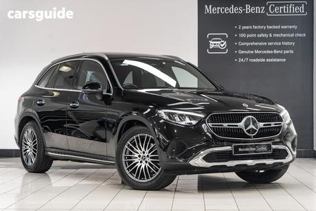 Black 2025 Mercedes-Benz GLC200 Wagon 4Matic