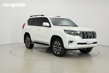White 2021 Toyota Landcruiser Prado Wagon Vx
