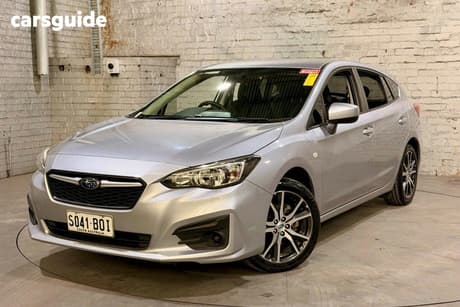Silver 2016 Subaru Impreza Hatchback 2.0I (Awd)