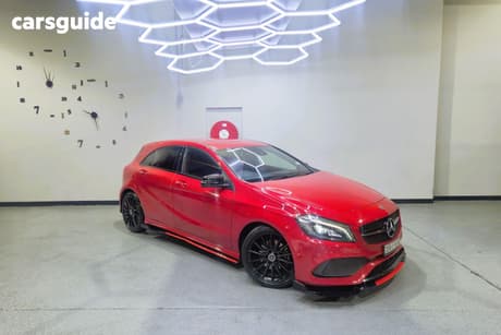 Red 2018 Mercedes-Benz 200 Hatch 176 MY18