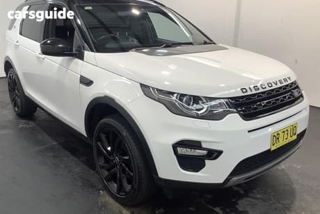 White 2016 Land Rover Discovery Sport Wagon Td4 150 Hse 7 Seat